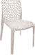 Scaun de exterior Polipropilenă Gruvier Transparent 53x54x81cm
