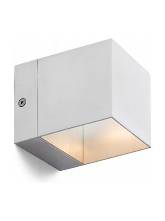 Rendl Light Studio Essex Wall Lamp with Socket G9 Silver Width 8cm