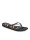 Roxy Sandy II Frauen Flip Flops in Schwarz Farbe