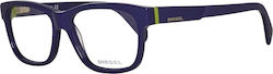 Diesel Femei Plastic Rame Ochelari Violet DL5072-081