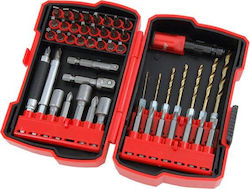 Neilsen Set of 50 Drills with Cylindrical Shank for Masonry Neilsen Set of 50 Drills with Cylindrical Shank for Masonry