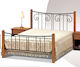 No21 Double Metal Bed for Mattress 150x190cm Colour Choice Options