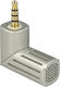 DeLock Condenser Uni Directional Microphone Кондензатор (Малка диафрагма) Микрофон Щипка за Вокали в Сребрист Цвят