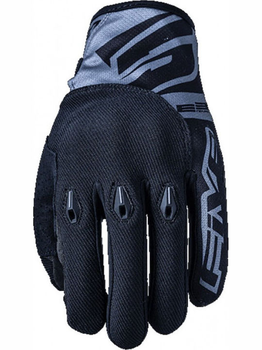 Five E3 Evo Summer Men's Gloves Black