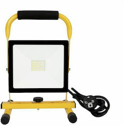 Eurolamp Προβολέας Εργασίας Ρεύματος LED IP65 Eurolamp Προβολέας Εργασίας Ρεύματος LED IP65