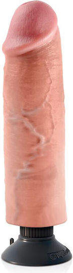 Pipedream King Cock Vibrating Cock Ρεαλιστικός Δονητής 25cm Flesh
