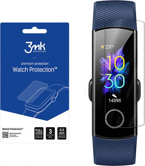 3MK Arc Protection Screen Protector για το Honor Band 4/5 3τμχ