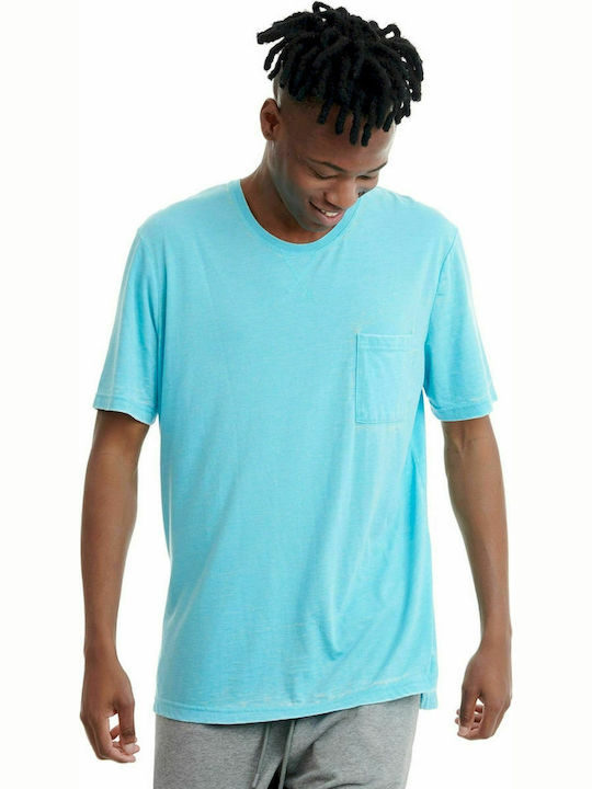 BodyTalk 1201-951228 Men's Short Sleeve T-shirt Light Blue 1201-951228-00406