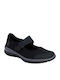 Rieker Anatomic Leather Ballerinas Black