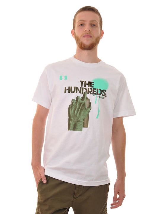 THE HUNDREDS SUNSET T-SHIRT WHITE white T20P101036 WHITE