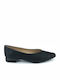 Ragazza Wildleder Damen Ballerinas Spitz zulaufend in Schwarz Farbe