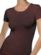 Helios Women's Short Sleeve T-Shirt Brown