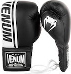 Venum Shield Synthetic Leather Boxing Competition Gloves Black