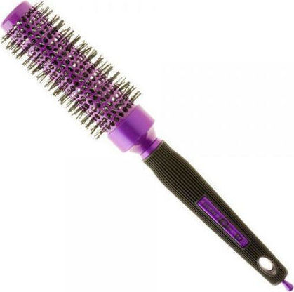 Head Jog Radial Brush Brush Hair Purple