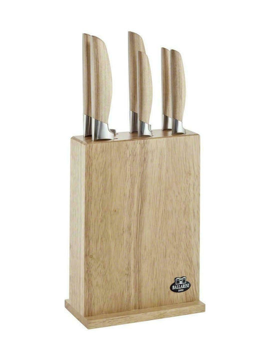 Ballarini Tevere Knife Set With Stand of Stainless Steel 18590-007-0 6pcs