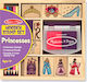 Melissa & Doug Σφραγίδες Wooden Princesses για Παιδιά 4+ Ετών