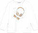 Mayoral Kids Blouse Long Sleeve White