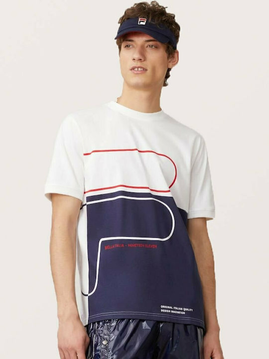 Heritage Salza T-shirt White / Navy