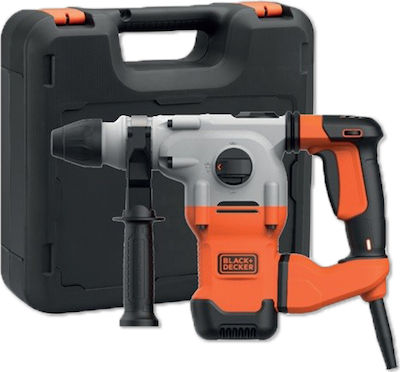 Black & Decker Κρουστικό Σκαπτικό Ρεύματος 1250W με SDS Plus