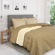 Das Home 9482 Coverlet Queen Size Microfiber Beige 220x240cm