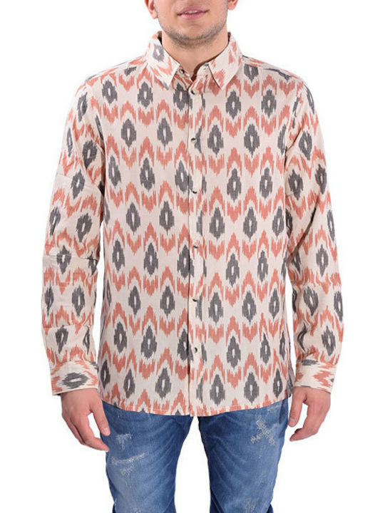 Anerkjendt Men's Shirt Long-sleeved Cotton Multicolour