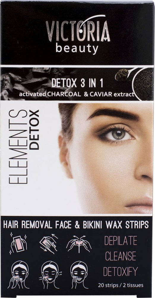 Victoria Beauty Elements Detox 3 in 1 Activated Charcoal & Caviar