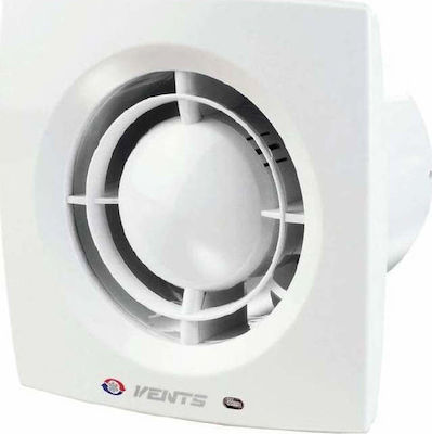 Vents 100 X1 590910.0019 Wall-mounted Ventilator 100mm White
