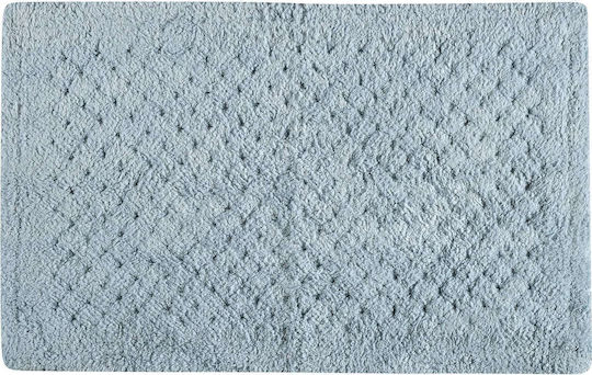 Das Home Cotton Bath Mat 0546 420760900546 Light Blue 60x90cm