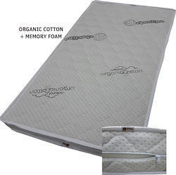 Beboulino Crib Mattress with Memory Foam 65x160x10cm