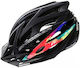 Meteor Shimmer Volles Gesicht Fahrradhelm Straße Schwarz