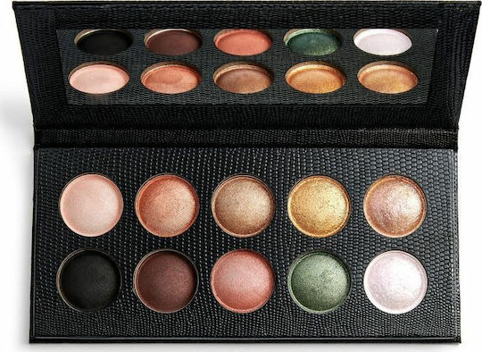 Revolution Beauty Pro Color Παλέτα με Σκιές Ματιών σε Στερεή Μορφή Earth & Stone 15gr