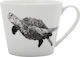 Maxwell & Williams Green Sea Turtle Tasse Keramik Weiß 450ml 1Stück