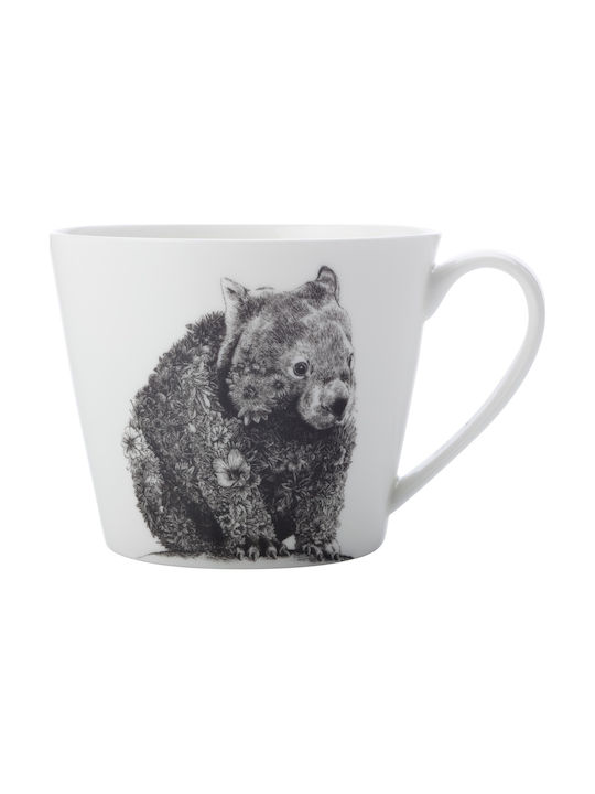 Maxwell & Williams Wombat Marini Ferlazzo Ceramic Cup White 450ml