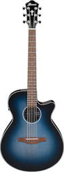 Ibanez Semi-Acoustic Guitar AEG50 Cutaway Blue