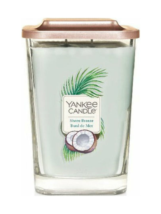 Yankee Candle Scented Candle Elevation Collection Jar with Scent Shore Breeze Green 347gr 1pcs