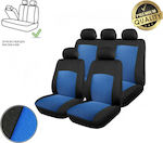 Car Cover Set 9pcs Polyester Blue