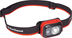 Black Diamond Rechargeable Headlamp LED Waterproof IPX4 with Maximum Brightness 225lm Sprint 225 Headlamp