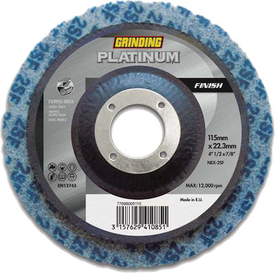 Grinding Platinum Disc de șlefuire pentru Inox 115mm Set de 1buc