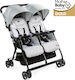 Chicco OHlala Cat Double Stroller Suitable for Newborn Silver 8kg 79279-06