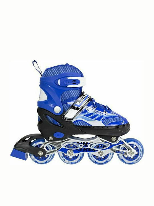 Nils NJ1828 Inline Αυξομειούμενα Rollers Μπλε Παιδικά