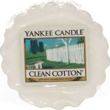 Yankee Candle Fragrance Wax Melt with Fragrance Clean Cotton 1pcs 22gr