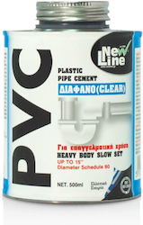 NEW LINE - 250ml P.V.C. COTTLE CLEAR (99013)