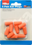 Hilka Earplugs Orange 10pcs