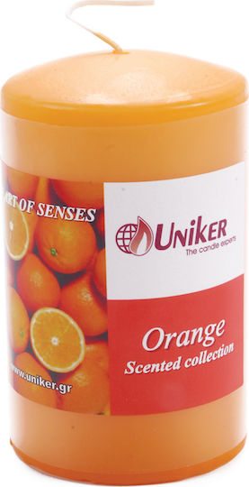 Uniker Aromatisches Kerze mit Orange Duft 6x10cm