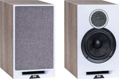 Elac DBR62 Ζεύγος Ηχείων Hi-Fi Βιβλιοθήκης 120W 2 Δρόμων Π20.7xΒ27.4xΥ35.8εκ. Λευκό