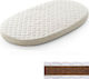 IngVart Matratze Kinderbett Big Round mit Kokosfaser & Latex 70cmx125cm