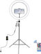 Puluz RGB Ring Light 30cm με Βάση για Κινητό