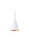 Geyer Pendant Light White with Socket E27 17x36cm
