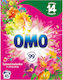 Omo Waschmittel in Pulverform mit Duft Tropische Blumen & Ylang Ylang 2.52kg (45 Messbecher)