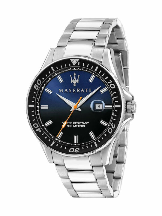 Maserati Sfida Uhr Batterie mit Metallarmband